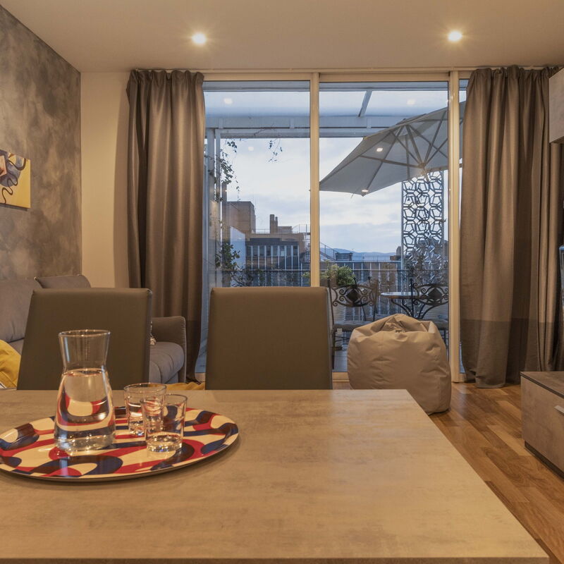 Florence Suite Apartment: Balcony / Terrace / Patio, Dining Room, Living Room