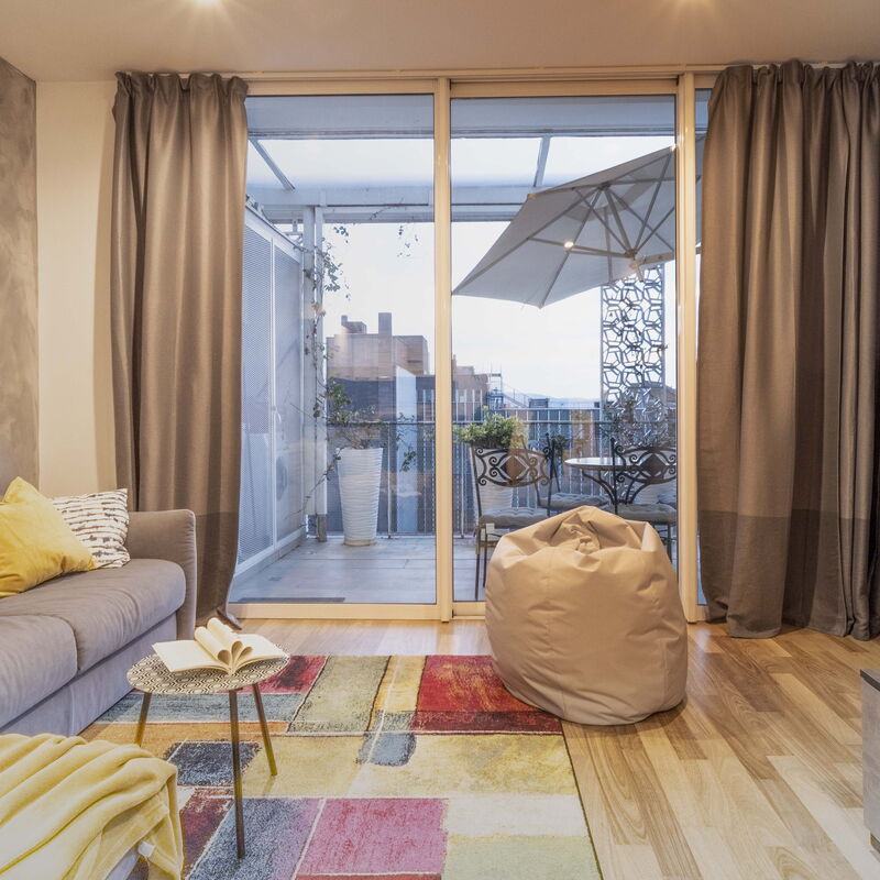 Florence Suite Apartment: Balcony / Terrace / Patio, Living Room