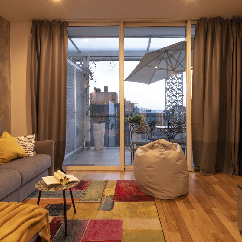 Florence Suite Apartment: Balcony / Terrace / Patio, Living Room