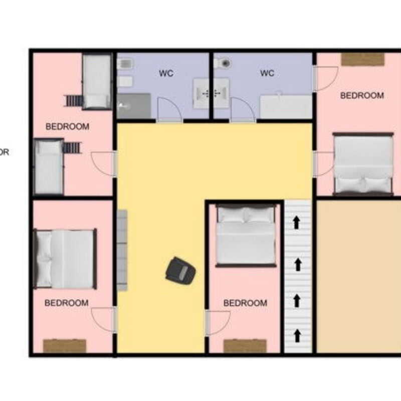 Casa Bellavista: Planimetry