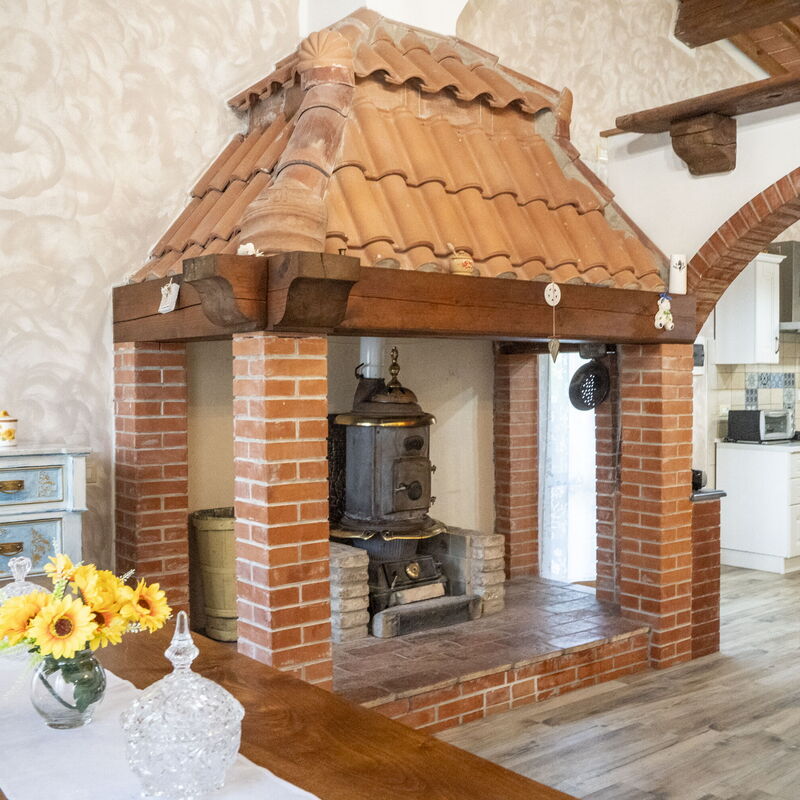 Podere Vallino: Dining Room, Living Room