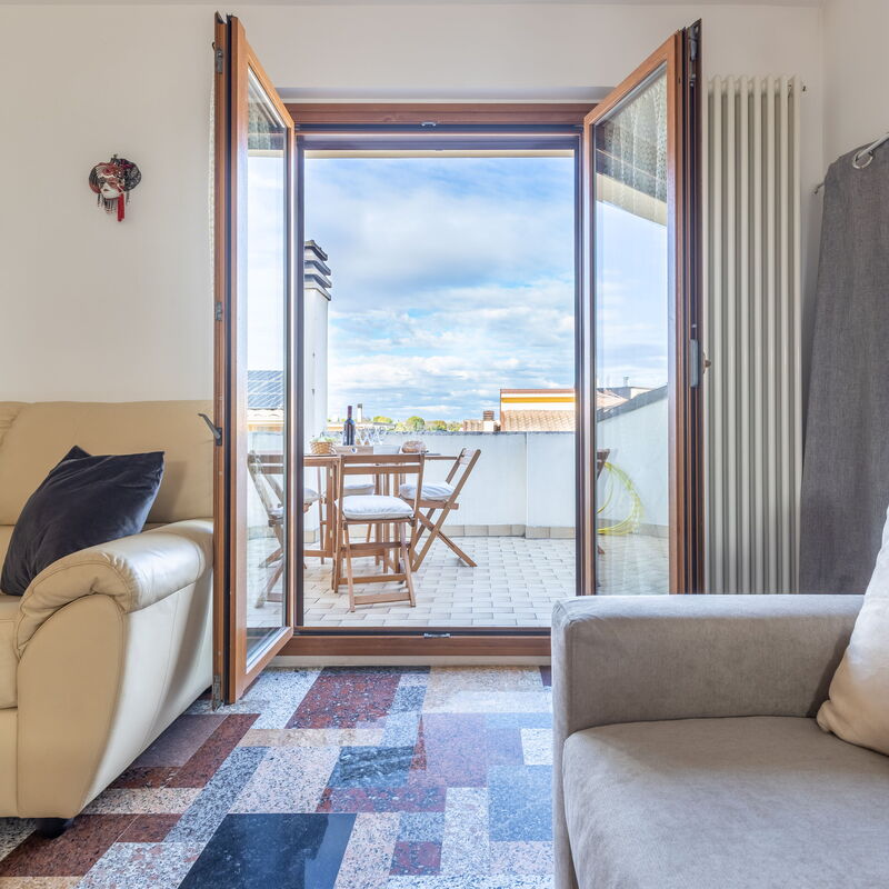 Altomare Apartment: Balcony / Terrace / Patio, Building Exterior, Dining Room, Living Room, Room Detail, Scenic View