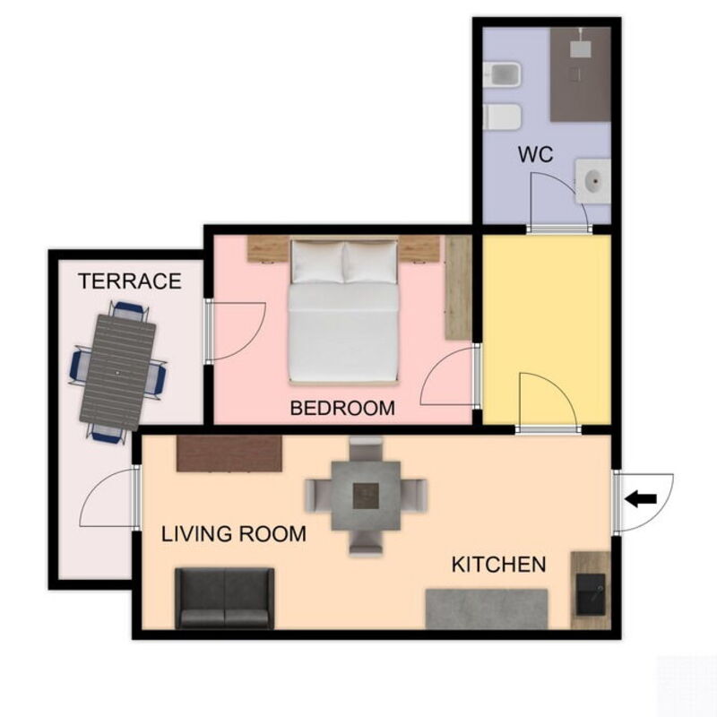 Suite Mareconero: Planimetry