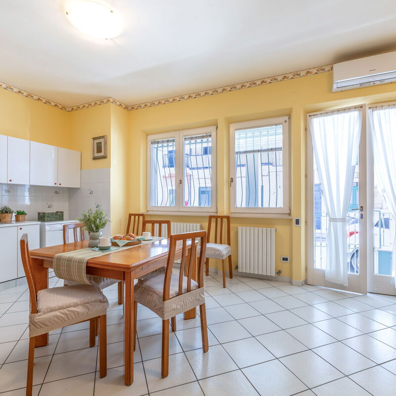 Suite Oltremare: Kitchen, Living Room