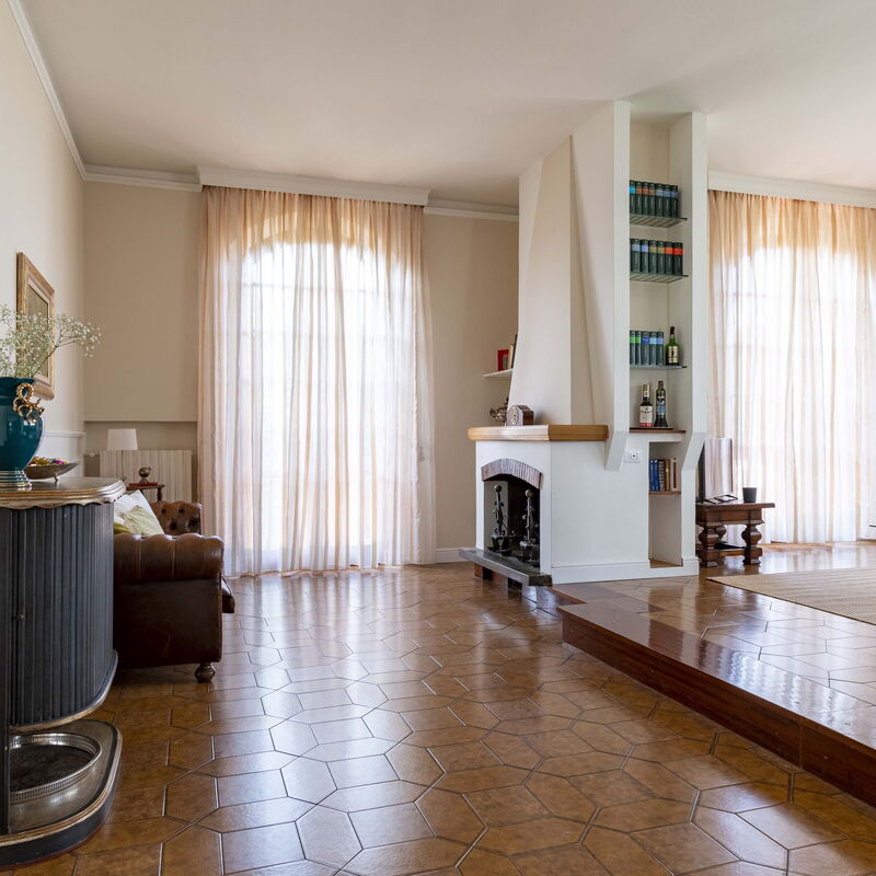 Villa i Portici: Living Room