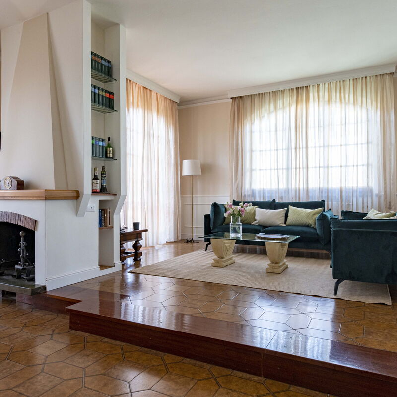 Villa i Portici: Living Room