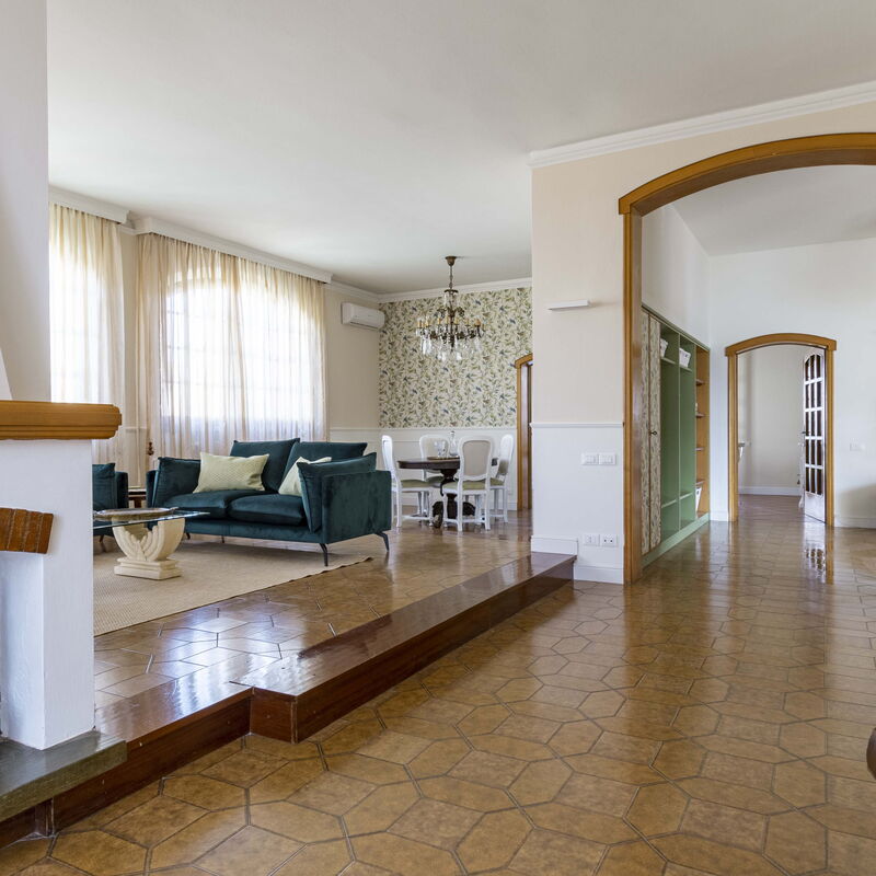 Villa i Portici: Living Room