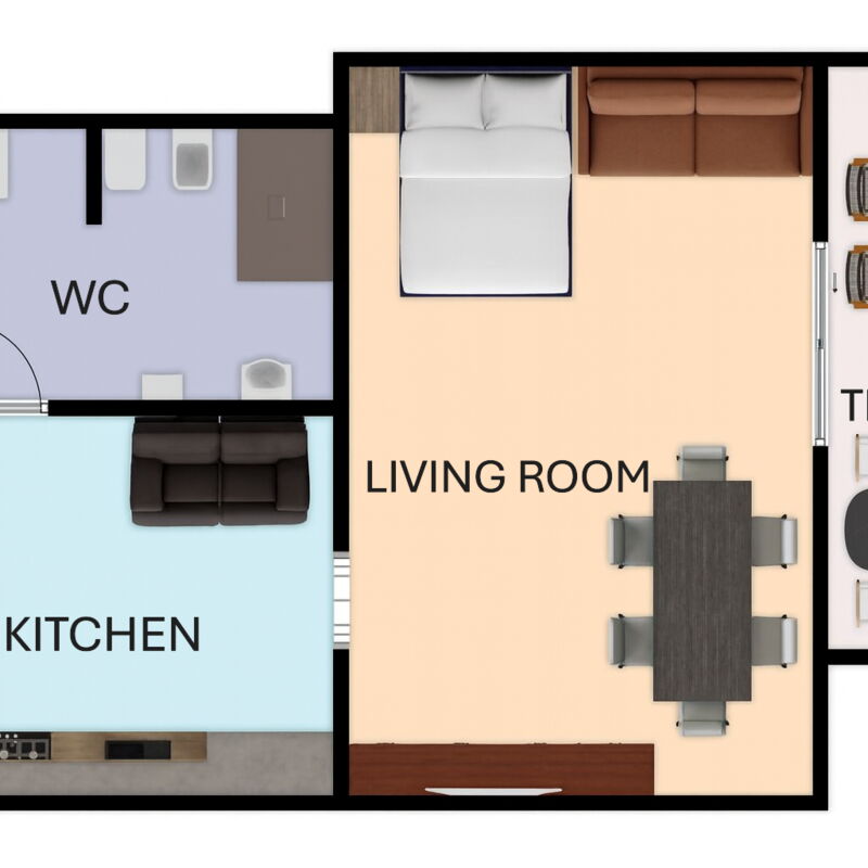 Sospiri Sul Mare: Planimetry