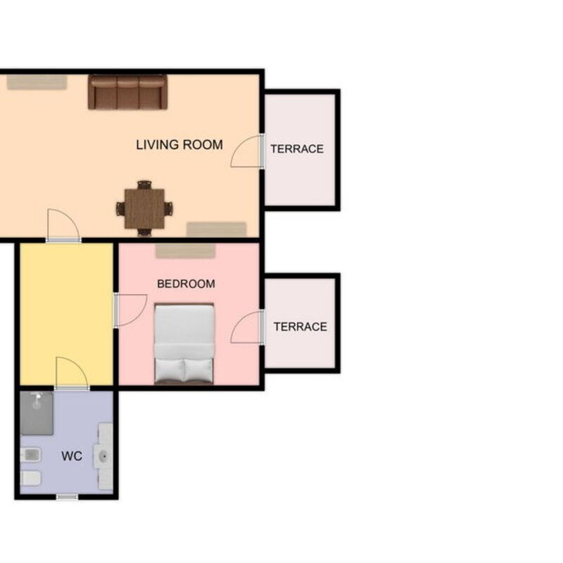 Suite Artemare: Planimetry