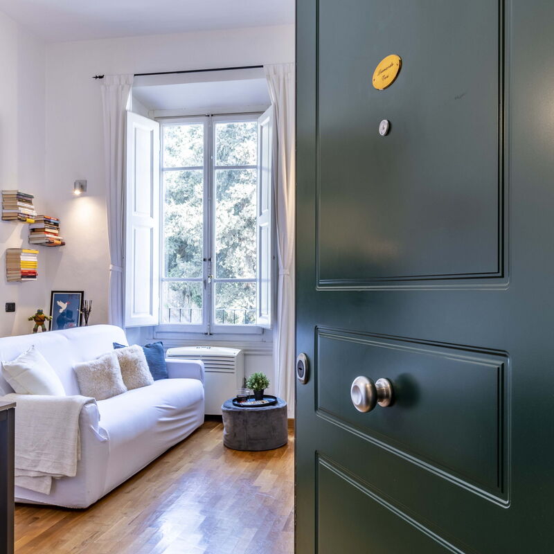 Green Suite Florence: Living Room