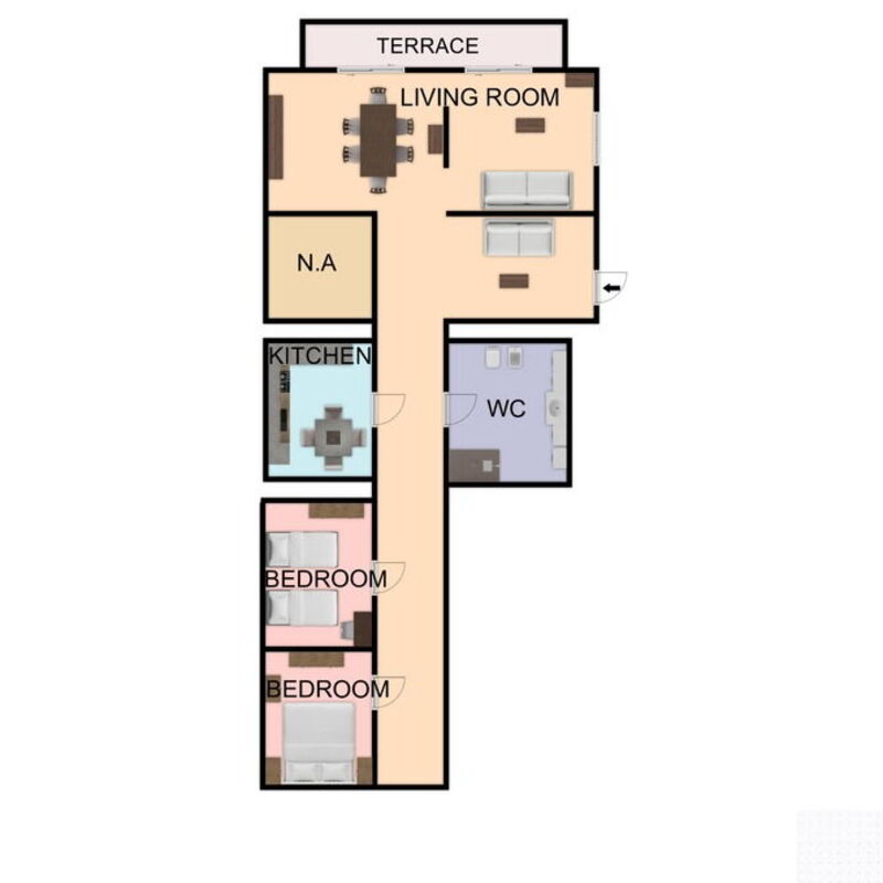 Operapartment: Planimetry