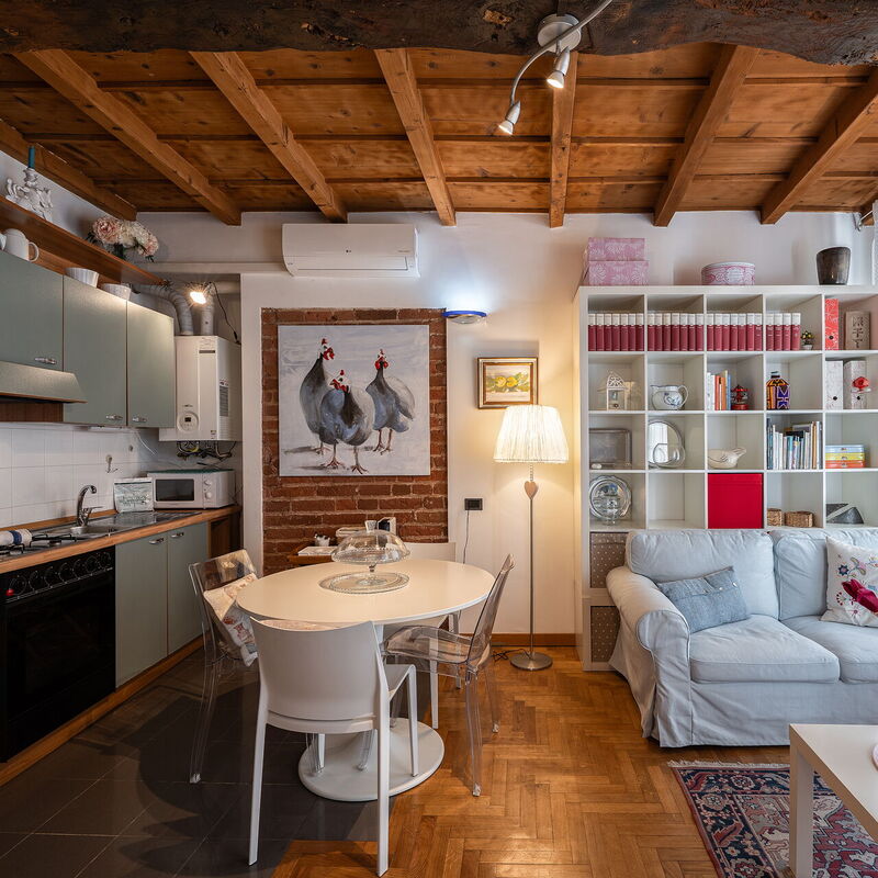 Dafne Suite: Kitchen, Living Room