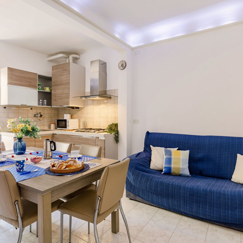 Suite Acquamare: Kitchen, Living Room