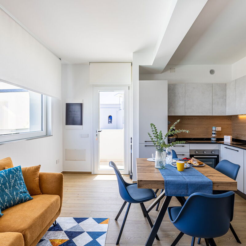 Brezza Costa Conero: Dining Room, Kitchen, Living Room