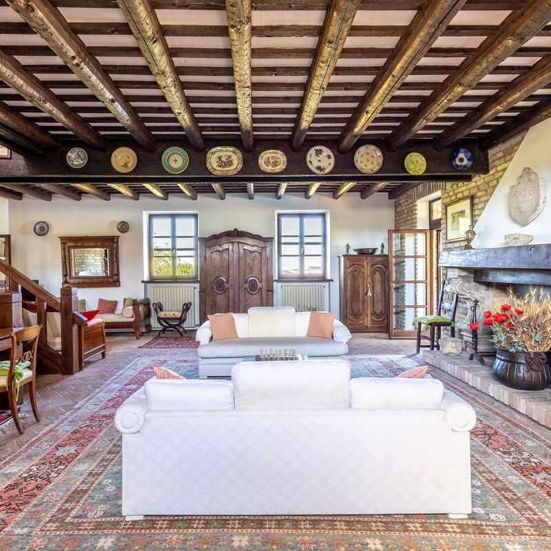 Villa Incanto: Ausstattung, Gemeinschaftsraum, Winter, Wohnzimmer