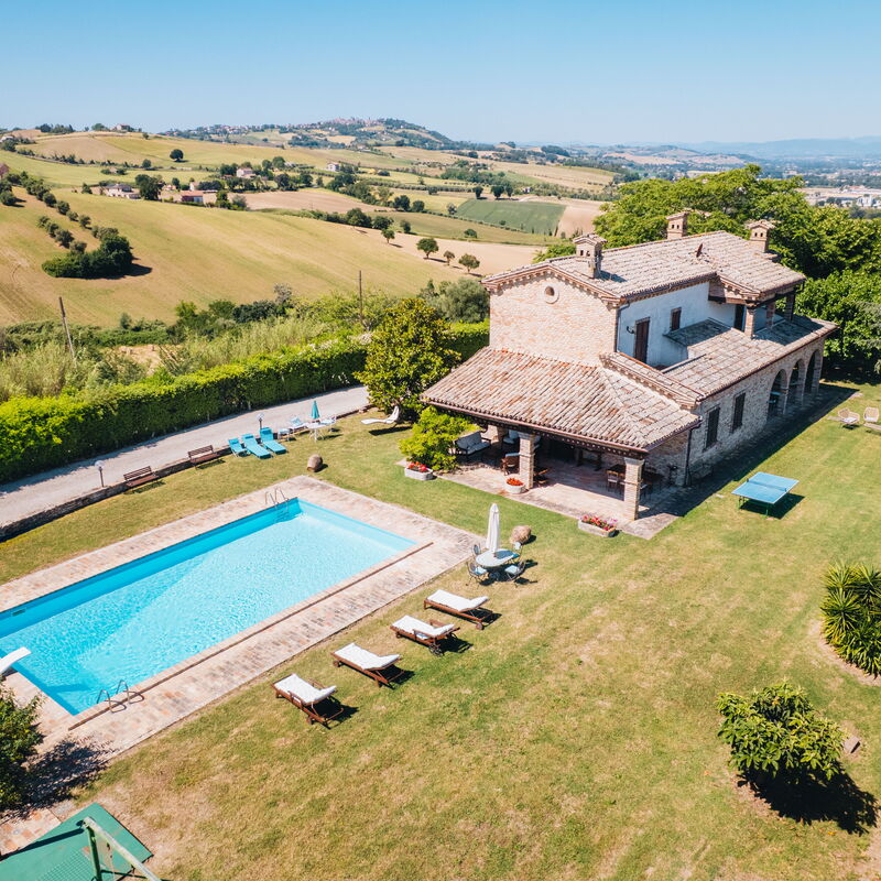 Villa Incanto: all'aperto