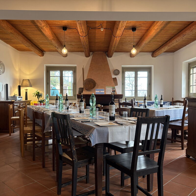 La Casa nel Bosco: Kitchen