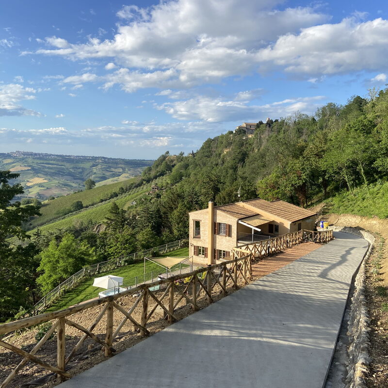 La Casa nel Bosco: Building Exterior