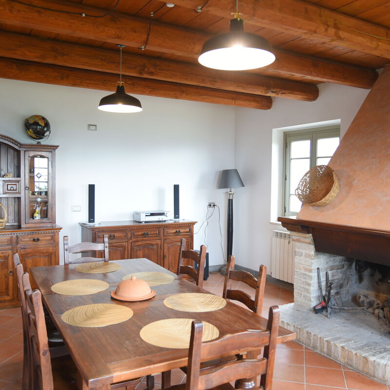 La Casa nel Bosco: Dining Room