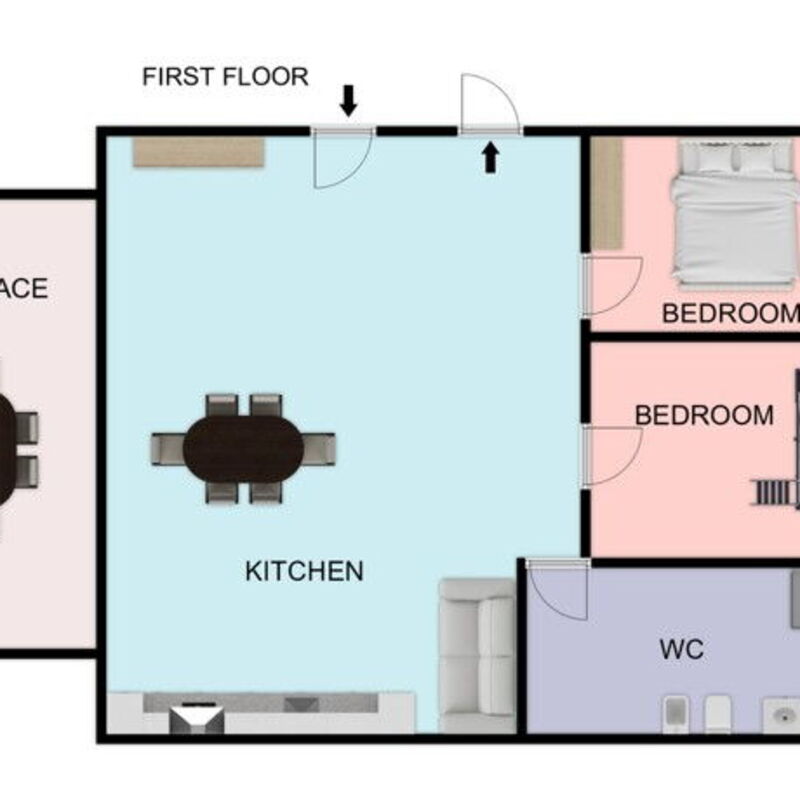 Casa Nadia: Planimetria