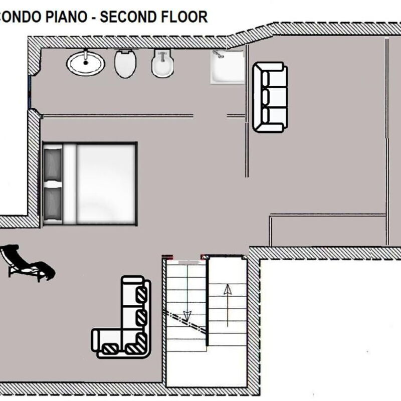 Casa Nadia: Planimetria