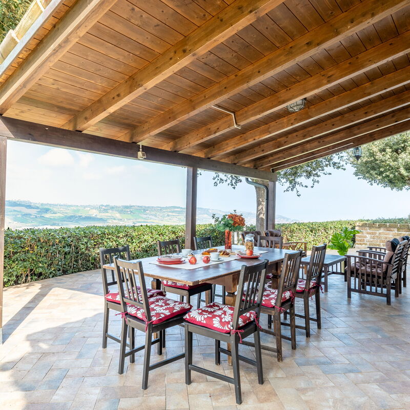 Casale Dolcemare: Balcon / Terrasse / Patio