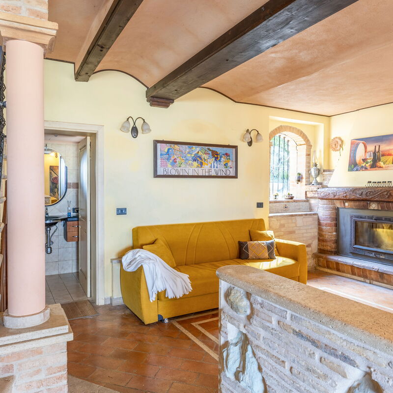 Casale Dolcemare: Salon