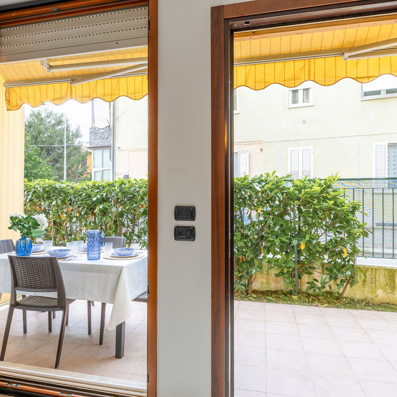 Corte Marina Apartment: Entrata Principale, Giardino