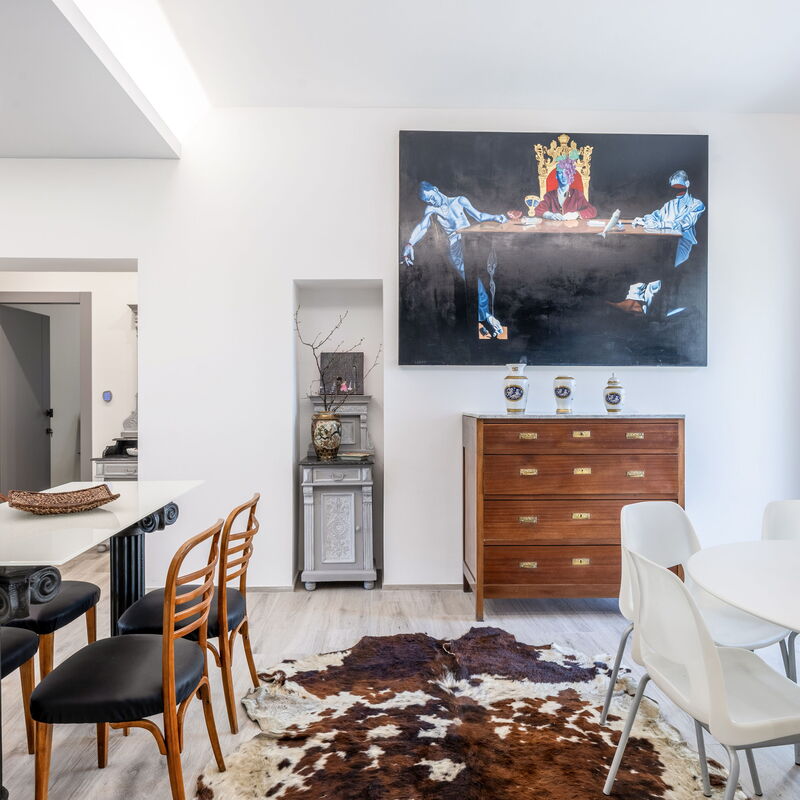 Art&Sea House: Dining Room, Living Room