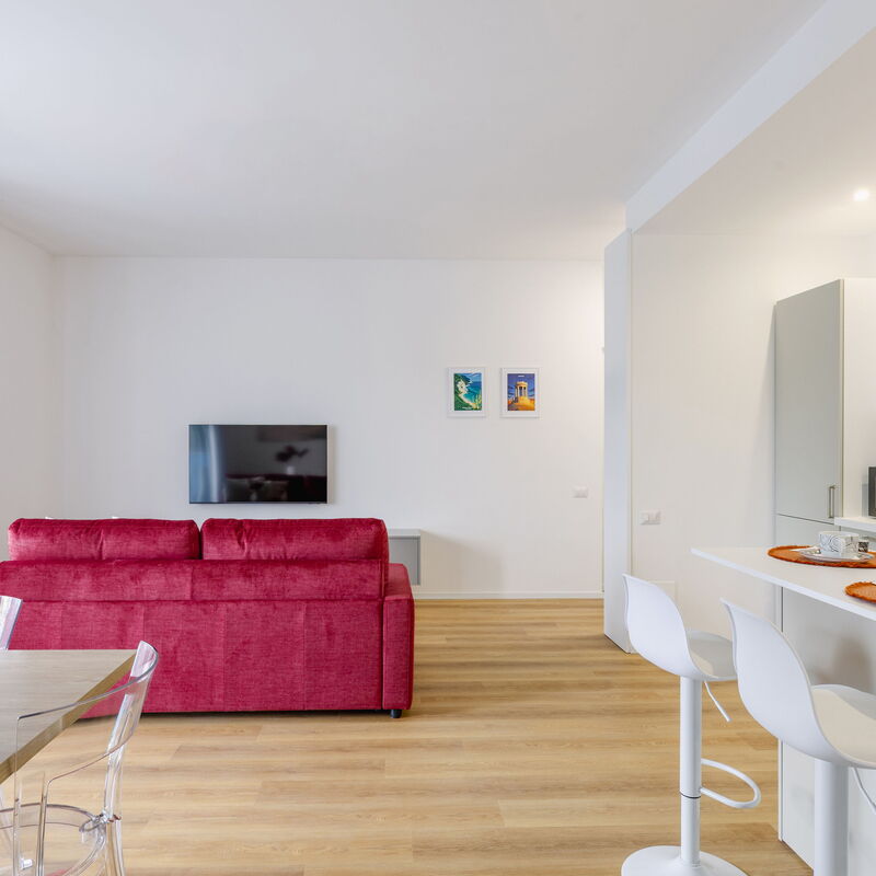 Suite Pineta: Sala da pranzo, Soggiorno