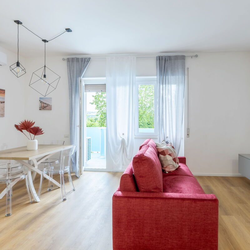 Suite Pineta: Sala da pranzo, Soggiorno