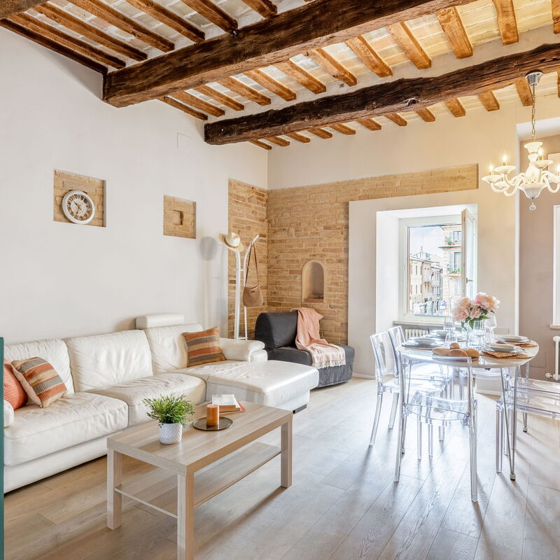 La Casa in Centro: Dettagli della stanza, Soggiorno