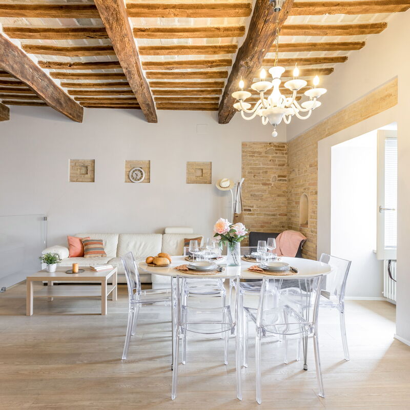 La Casa in Centro: Sala da pranzo, Soggiorno
