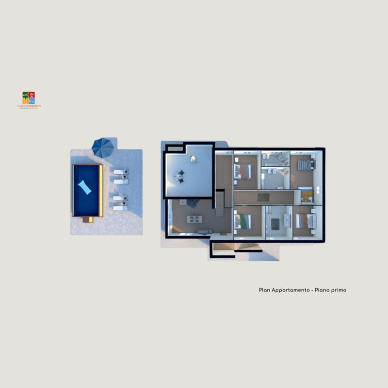 Villa Clair: Planimetry